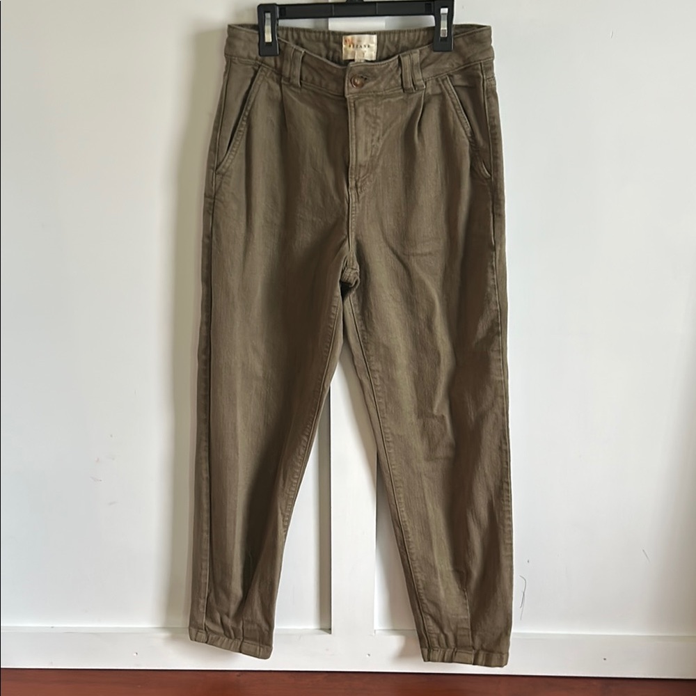 Sezane Olive Pants size 38